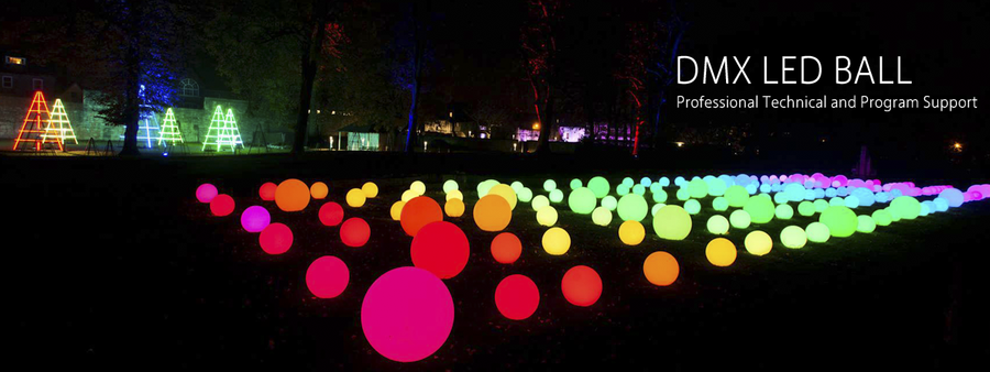 DMX control led ball DMX control led ball